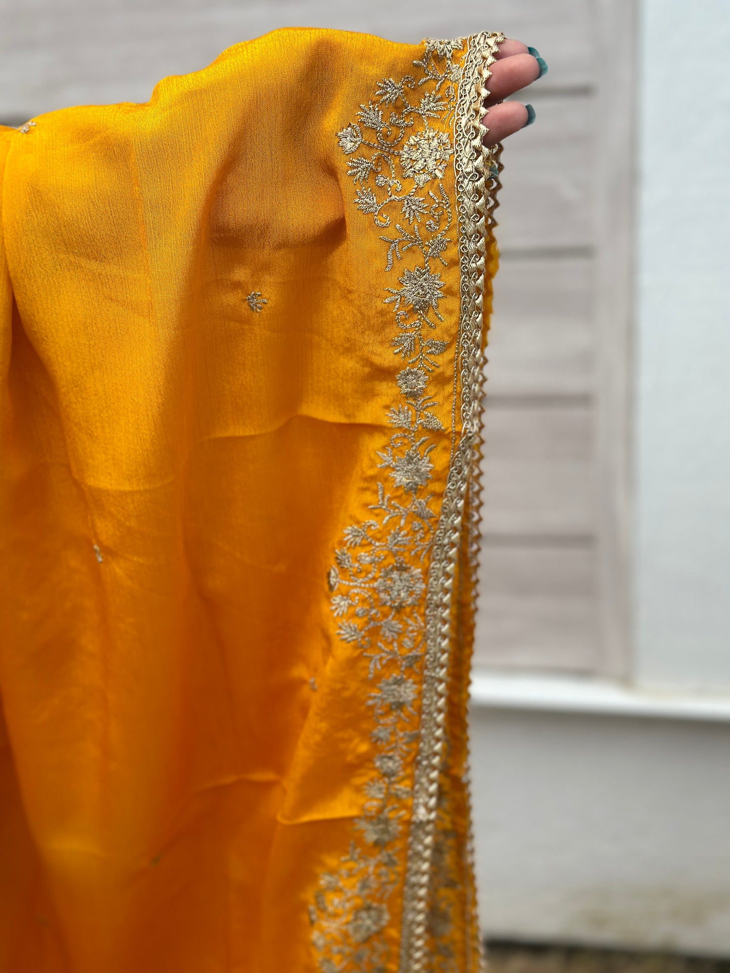 Mustard Salwar suit